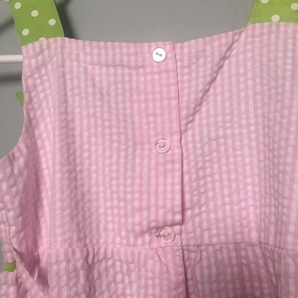 RARE EDITIONS Girls 6x Gingham Sundress - Picture 5 of 12